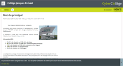 Desktop Screenshot of jacques-prevert.cybercolleges42.fr
